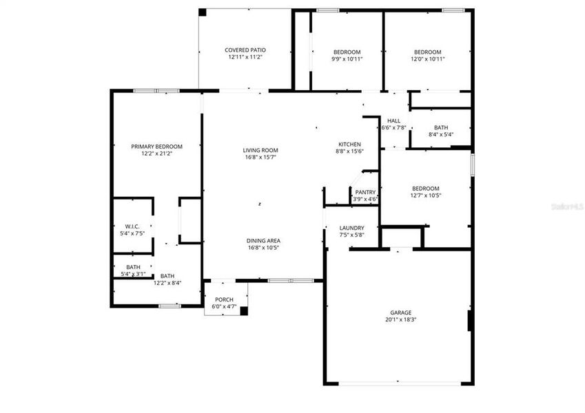 2D floor plan layout of this home in , Ocala, FL (Image 5).