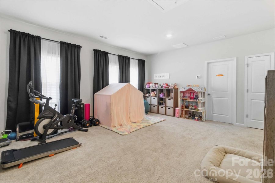 Furnished interior view inside a new home in McFarland Estates, York (Image 12).