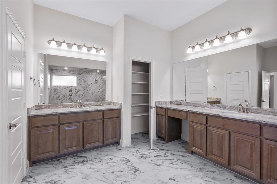 Double Vanity in Primary Bath