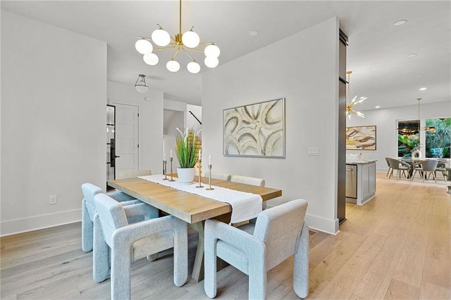 Furnished interior view inside a new home in , Atlanta (Image 22). Furnished interior view inside a new home in , Atlanta (Image 22).