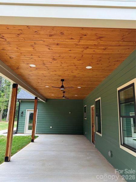 Exterior details and patio area of a home in , Salisbury (Image 2). Exterior details and patio area of a home in , Salisbury (Image 2).