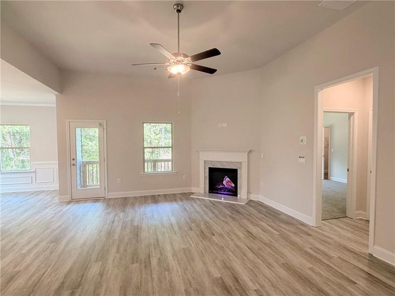 Spacious, unfurnished interior of a new home in Magnolia Villas, Cornelia (Image 28).