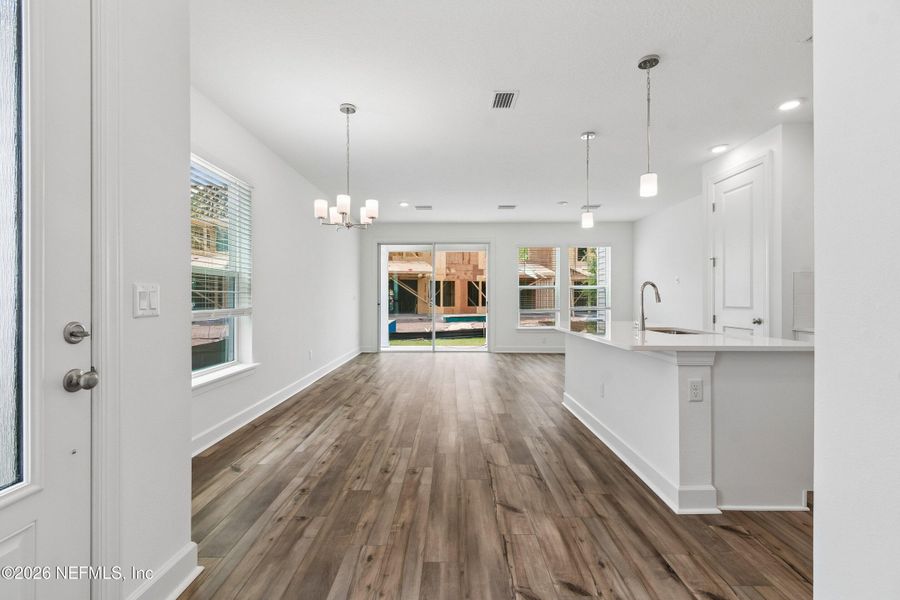 Spacious, unfurnished interior of a new home in Westerly Park at Wildlight – Overlook Collection, Yulee (Image 26). Spacious, unfurnished interior of a new home in Westerly Park at Wildlight – Overlook Collection, Yulee (Image 26).