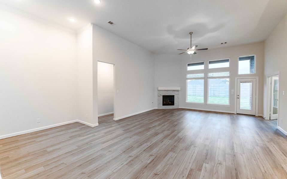 Spacious, unfurnished interior of a new home in Marvida, Cypress (Image 20).