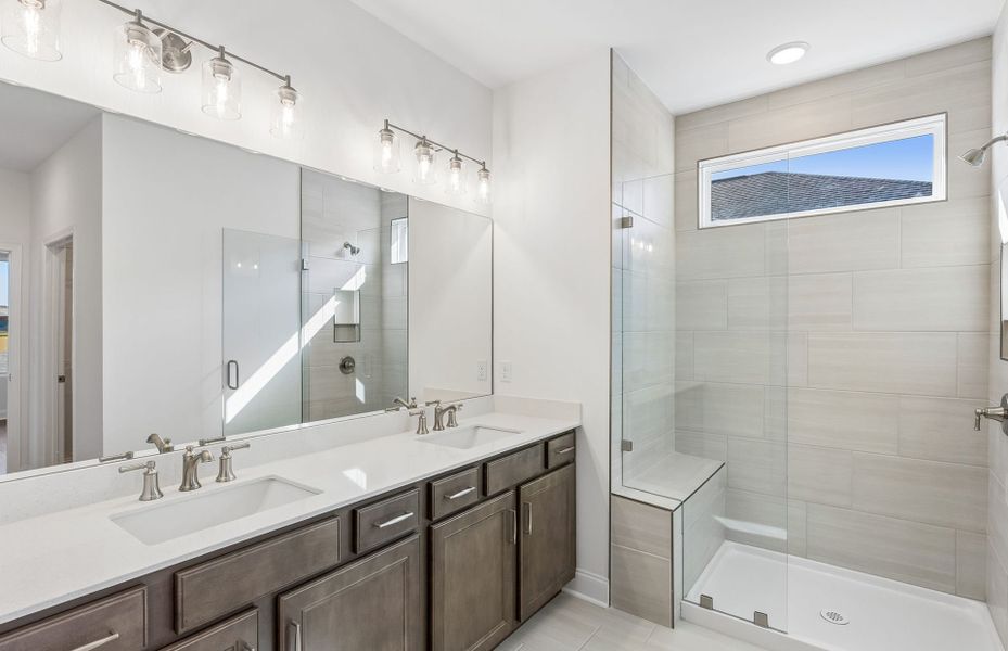 Furnished interior view inside a new home in Del Webb Southern Harmony, Murfreesboro (Image 11).