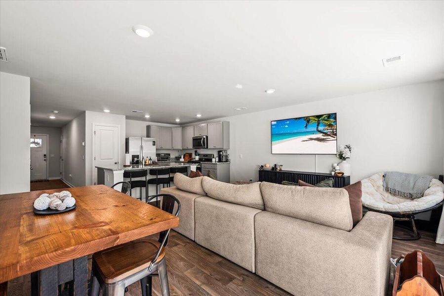 Furnished interior view inside a new home in , Summerville (Image 13).