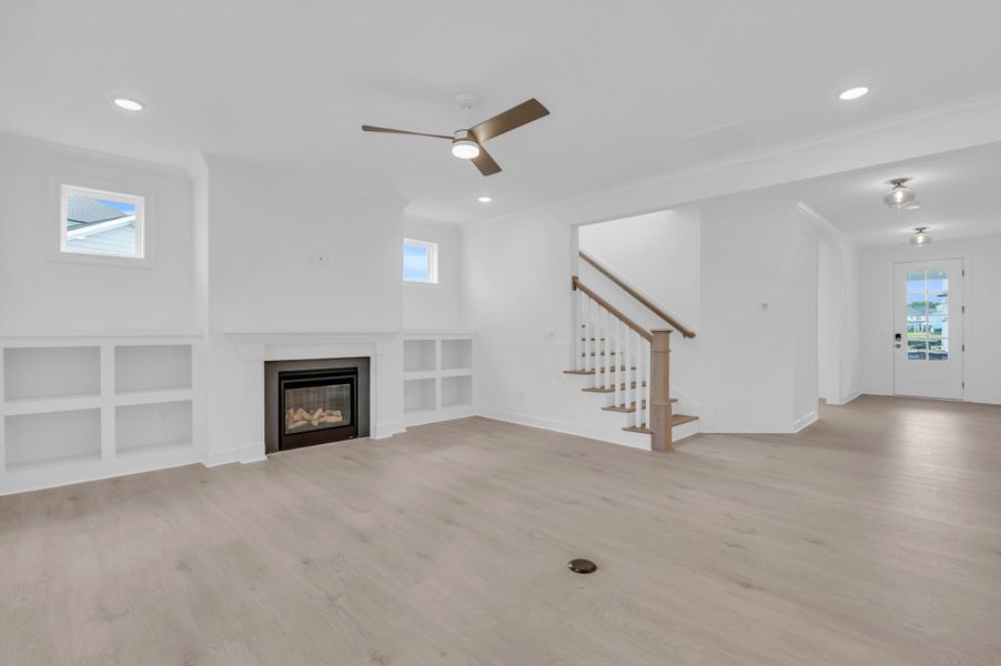 Representative unfurnished interior of a home built from the The Cypress by RobuckHomes in East & Mason, Wilmington (Image 18). Representative unfurnished interior of a home built from the The Cypress by RobuckHomes in East & Mason, Wilmington (Image 18).