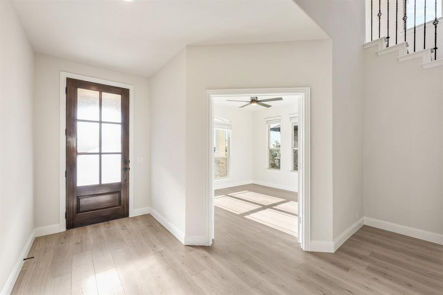 Spacious, unfurnished interior of a new home in Star Ranch Classic 50, Godley (Image 28). Spacious, unfurnished interior of a new home in Star Ranch Classic 50, Godley (Image 28).