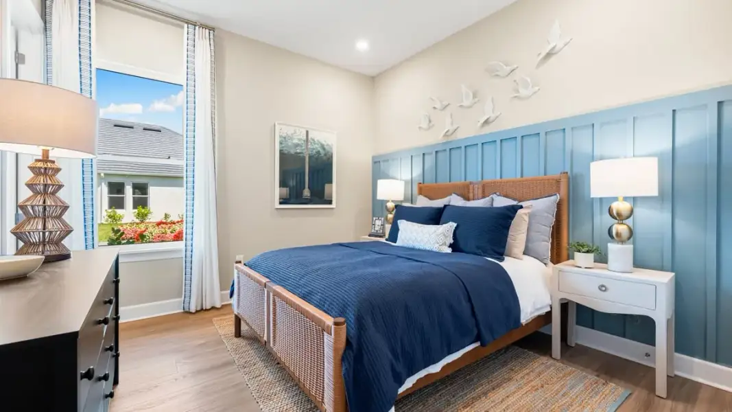 Furnished interior view inside a new home in Skye Ranch Community Group Page, Sarasota (Image 14).
