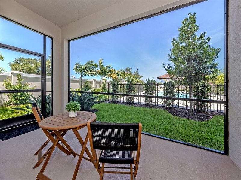 Exterior details and patio area of a home in , Venice (Image 22).