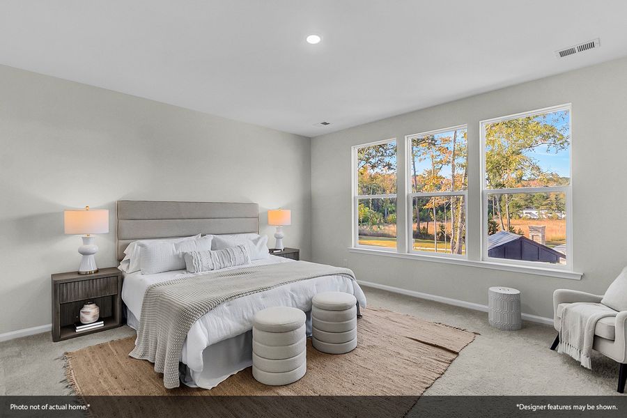 Furnished interior view inside a new home in Sweetbrier, Durham (Image 11).