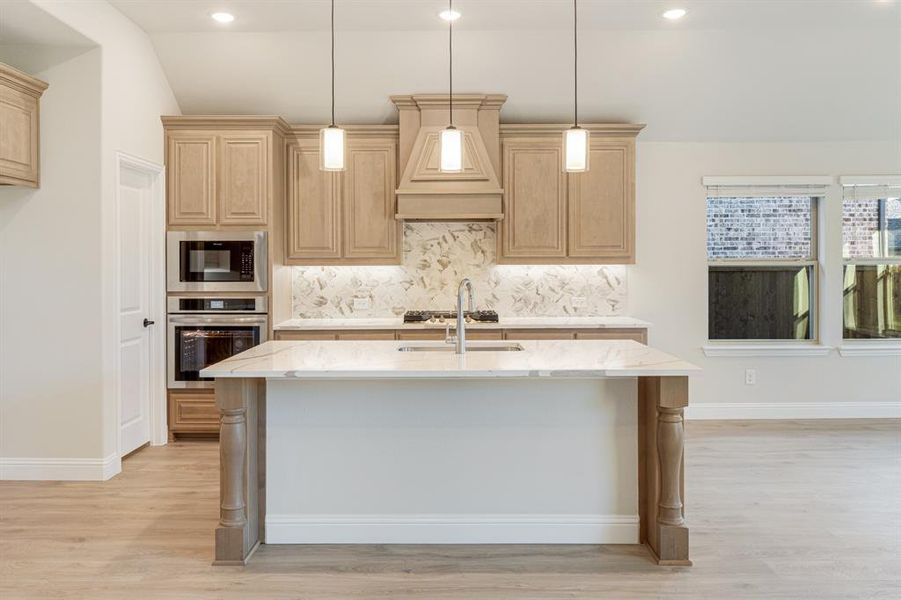 Furnished interior view inside a new home in Woodstone, Providence Village (Image 10). Furnished interior view inside a new home in Woodstone, Providence Village (Image 10).