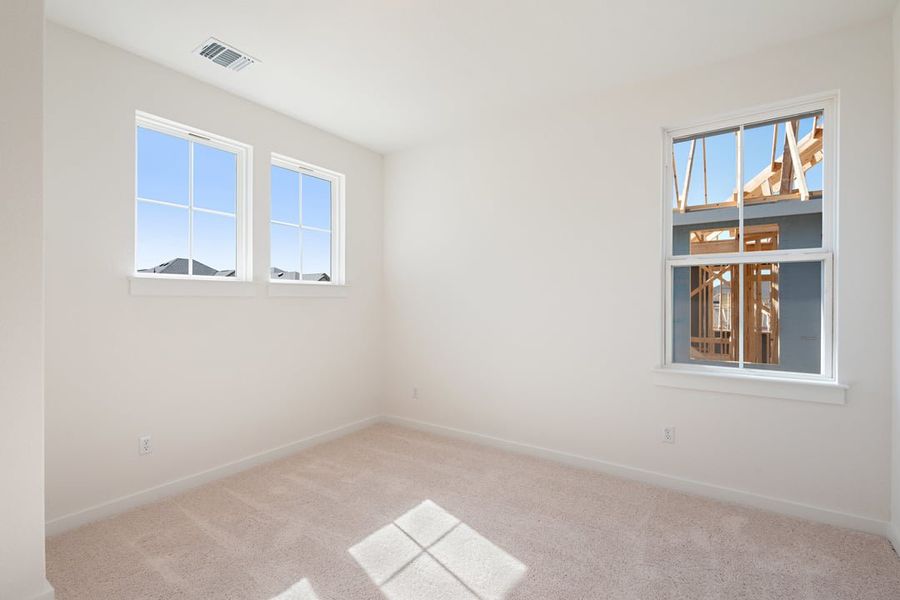 Spacious, unfurnished interior of a new home in Terrace Collection at Lariat, Liberty Hill (Image 33).