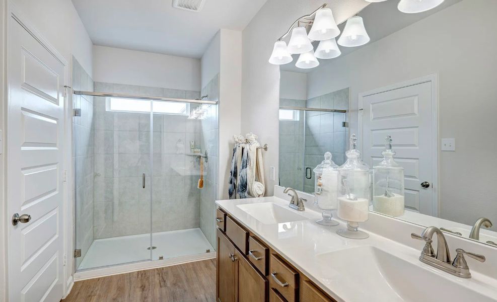 Furnished interior view inside a new home in Jackson Hills, Clarksville (Image 7).