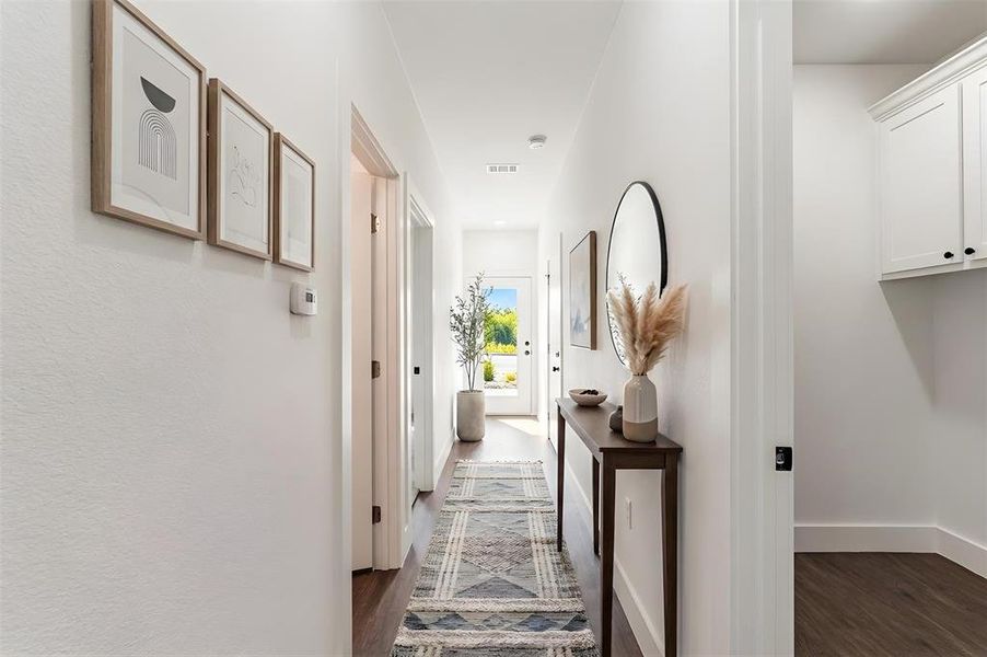 Furnished interior view inside a new home in , Granbury (Image 7).