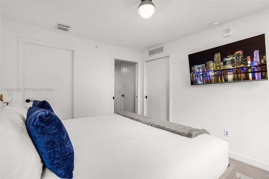 Furnished interior view inside a new home in , Miami (Image 16).