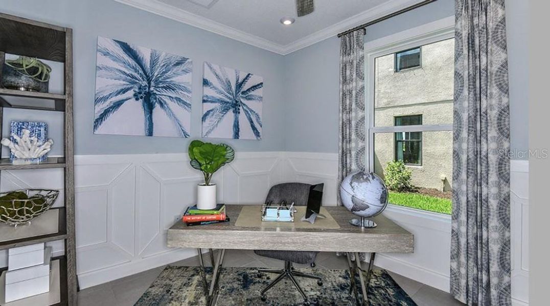 Furnished interior view inside a new home in Skye Ranch Community Group Page, Sarasota (Image 14).