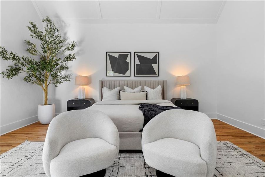 Furnished interior view inside a new home in , Atlanta (Image 44).