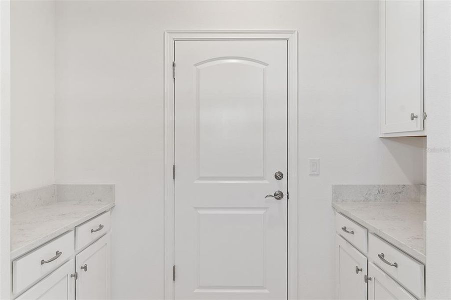 Furnished interior view inside a new home in Lakes at Harmony, Harmony (Image 17).