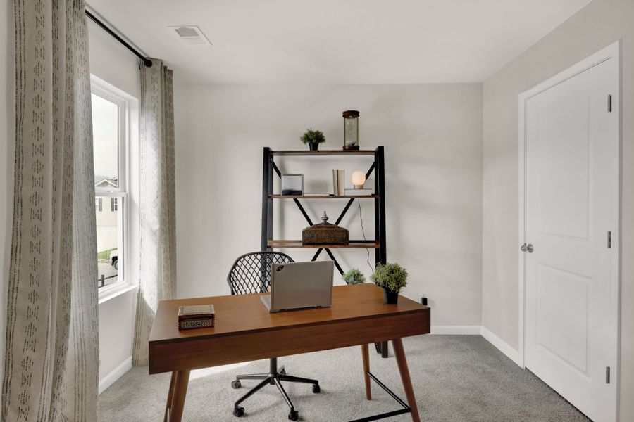 Representative furnished interior of a home built from the Salem by D.R. Horton in Isabel Estates, Knoxville (Image 35).