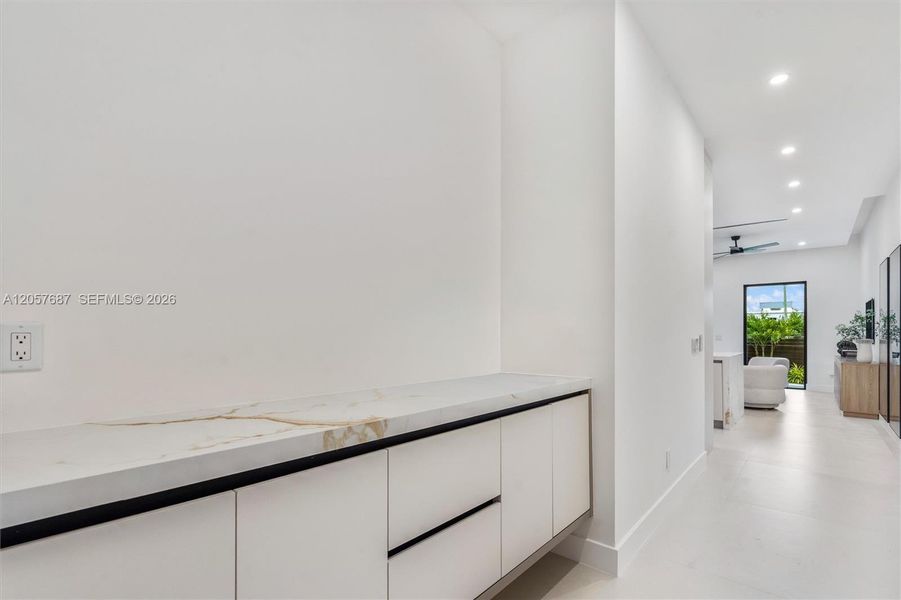 Furnished interior view inside a new home in , Fort Lauderdale (Image 12).