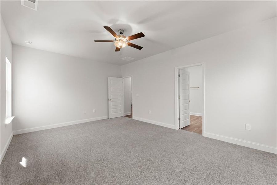 Spacious, unfurnished interior of a new home in Chambers Landing, Commerce (Image 29). Spacious, unfurnished interior of a new home in Chambers Landing, Commerce (Image 29).
