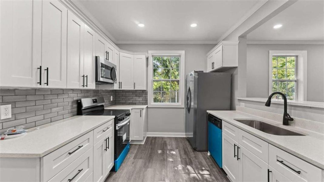 Furnished interior view inside a new home in , Cedartown (Image 9).