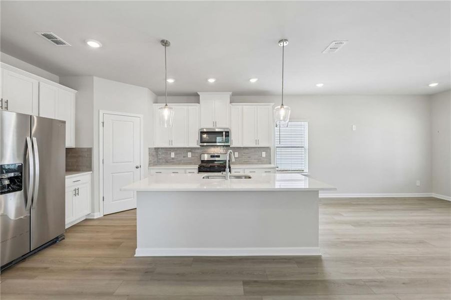 Furnished interior view inside a new home in , Lawrenceville (Image 15). Furnished interior view inside a new home in , Lawrenceville (Image 15).