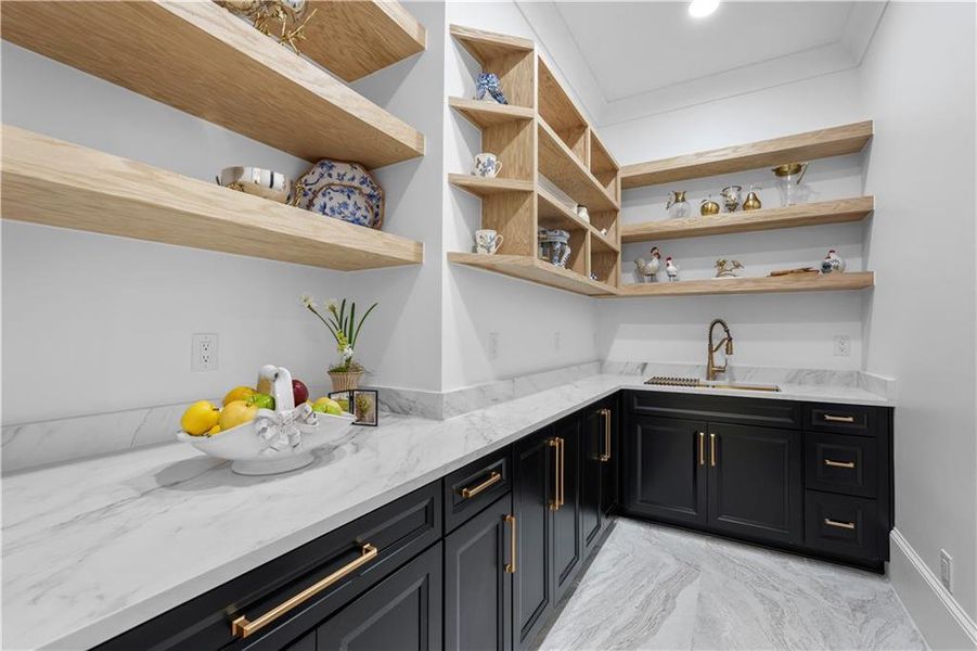 Furnished interior view inside a new home in , Monroe (Image 41).