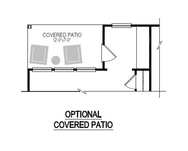 2D floor plan layout of this home in Prairie Winds, Hutto, TX (Image 3).