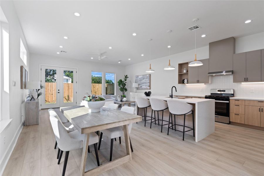 As soon as you step inside, the Scandinavian-inspired design shines through with a warm, airy feel and clean, modern details. The first-floor open concept living creates a seamless flow between spaces, making it ideal for both everyday comfort and gatherings. It’s a perfect blend of style and functionality that instantly feels like home. As soon as you step inside, the Scandinavian-inspired design shines through with a warm, airy feel and clean, modern details. The first-floor open concept living creates a seamless flow between spaces, making it ideal for both everyday comfort and gatherings. It’s a perfect blend of style and functionality that instantly feels like home.