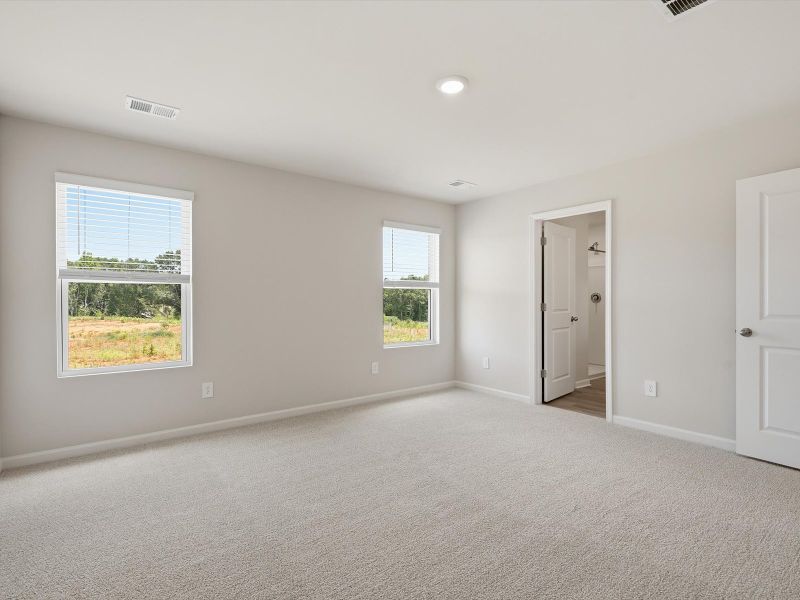 Spacious, unfurnished interior of a new home in Pleasant Brook, Greenville (Image 16). Spacious, unfurnished interior of a new home in Pleasant Brook, Greenville (Image 16).