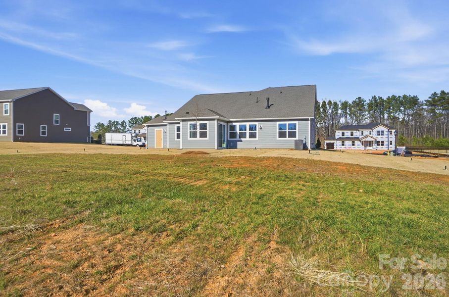 Exterior details and patio area of a home in Blair Place, Monroe (Image 4).