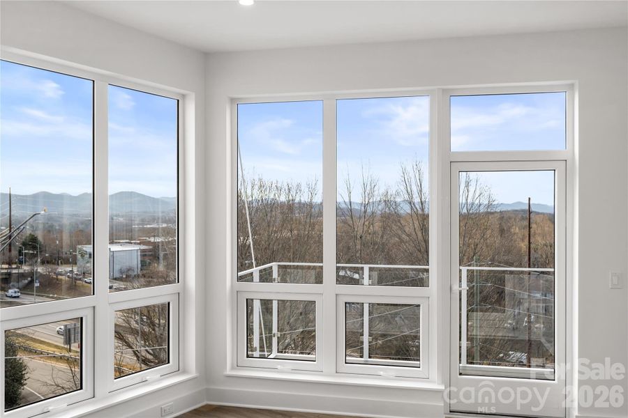 Spacious, unfurnished interior of a new home in , Asheville (Image 17).