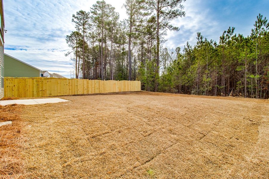 Exterior details and patio area of a home in Ellington, Elgin (Image 4). Exterior details and patio area of a home in Ellington, Elgin (Image 4).