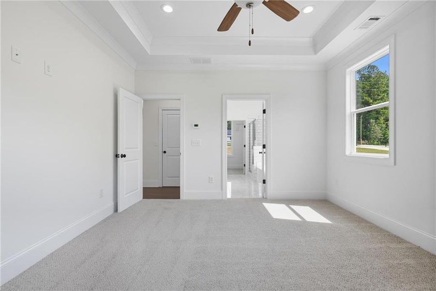 Spacious, unfurnished interior of a new home in , Hiram (Image 10).