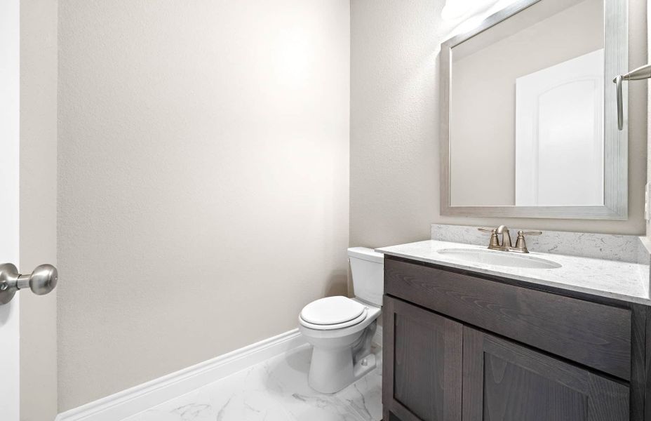 Furnished interior view inside a new home in Audubon 60′, Magnolia (Image 4).