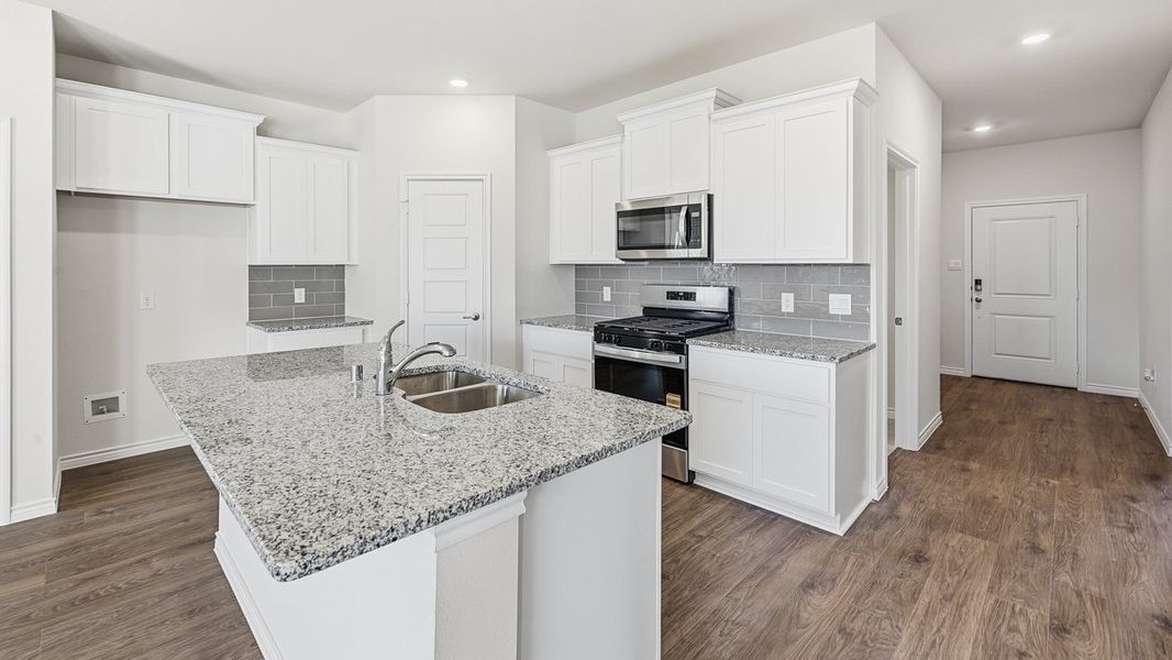 Furnished interior view inside a new home in Trailstone, Caddo Mills (Image 7).