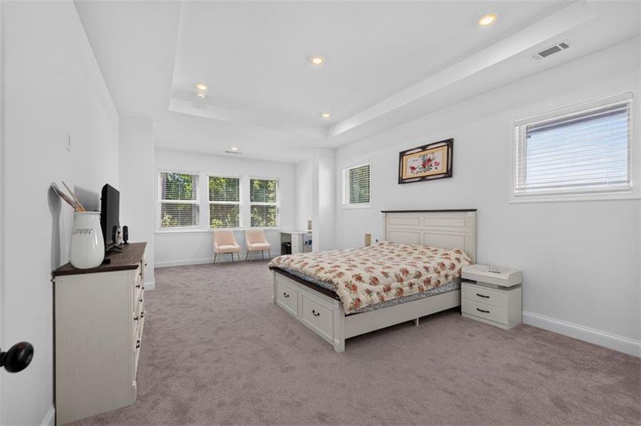Furnished interior view inside a new home in Bailey Fence, Dacula (Image 15).