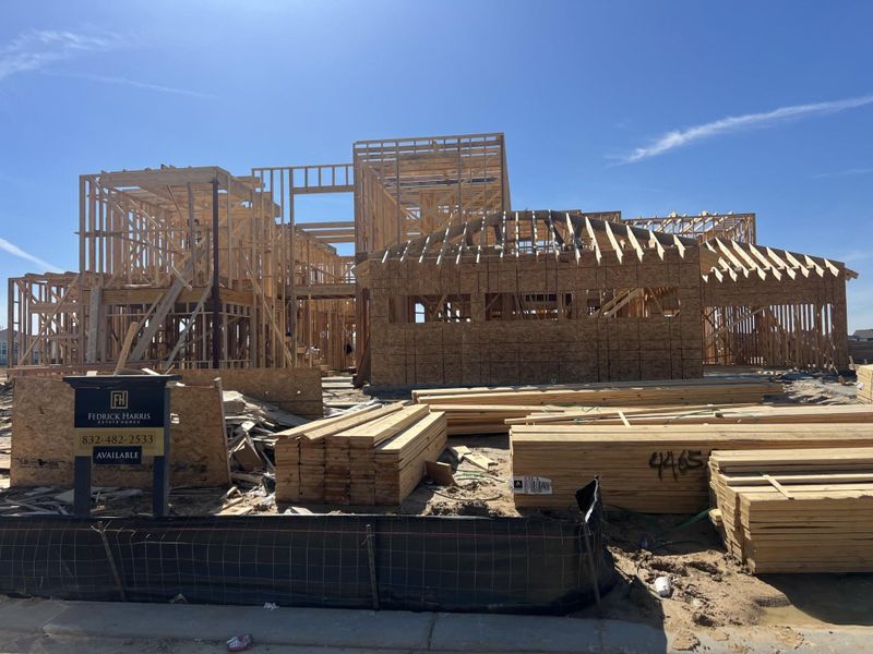 Exterior image of construction progress. Exterior image of construction progress.