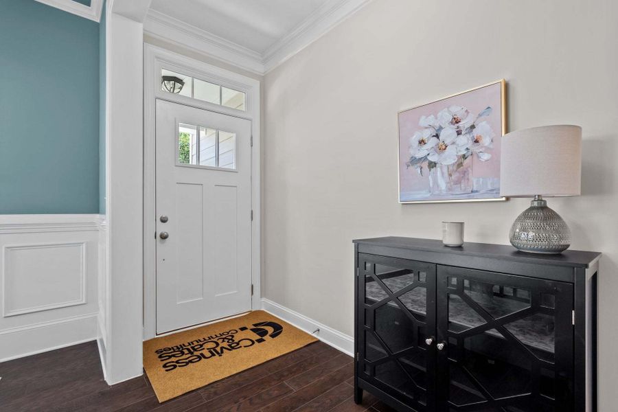 Representative furnished interior of a home built from the Rivermist by Caviness & Cates Communities in Maggie Way, Wendell (Image 152).