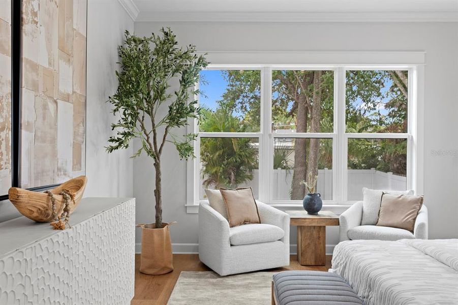 Furnished interior view inside a new home in , Tampa (Image 33).