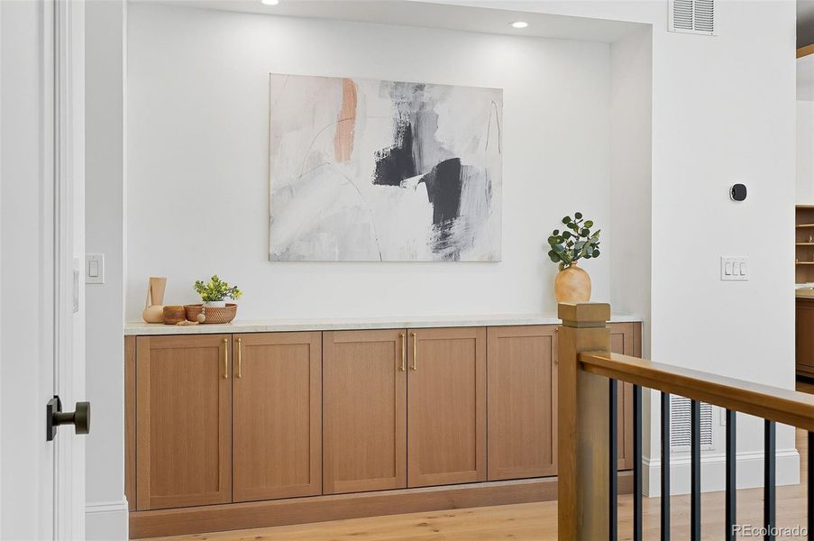 Furnished interior view inside a new home in , Denver (Image 40).