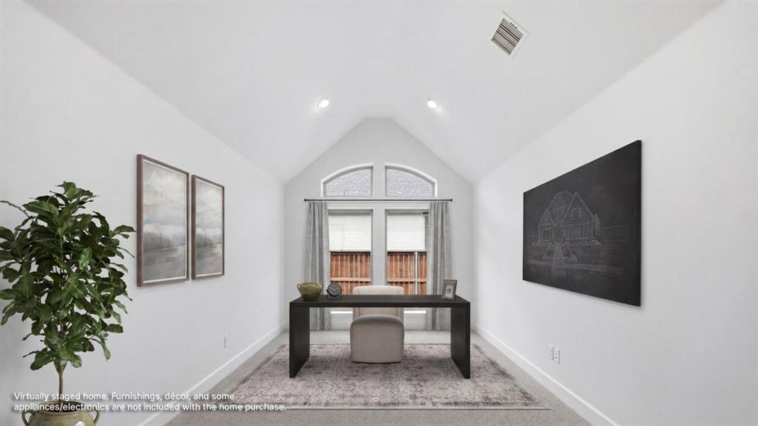 Furnished interior view inside a new home in M3 Ranch, Mansfield (Image 8).