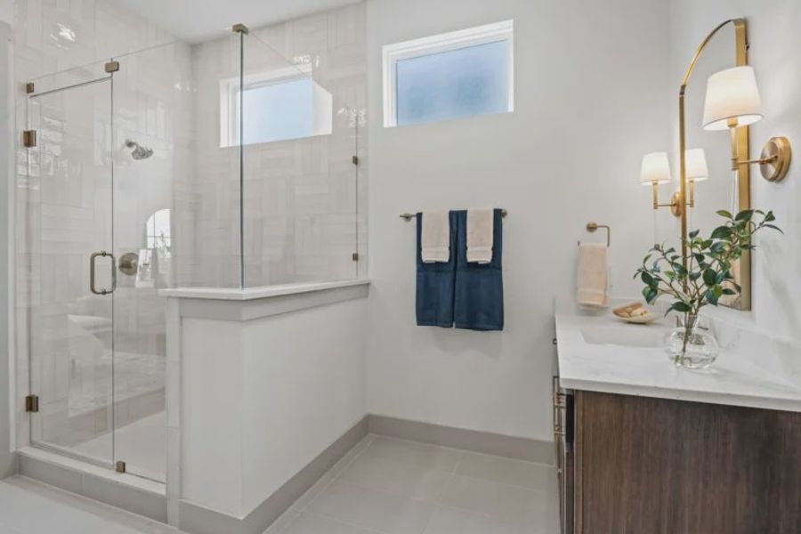 Furnished interior view inside a new home in Uptown Celina, Celina (Image 21).