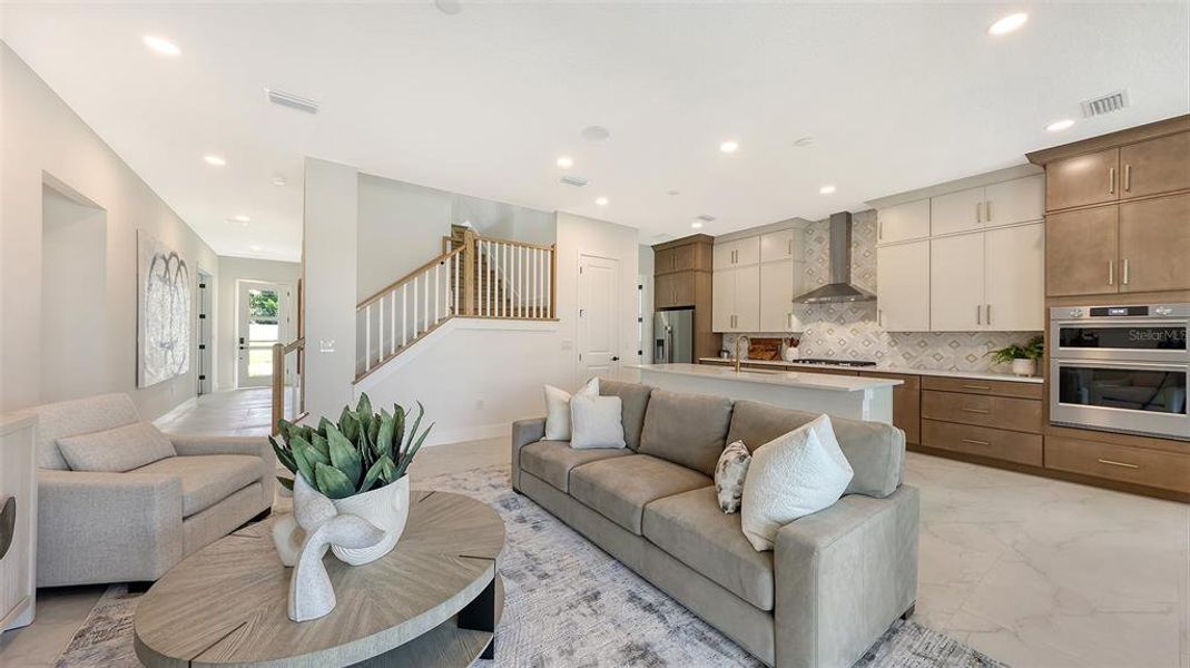 Furnished interior view inside a new home in Gracewater at Sarasota, Sarasota (Image 14). Furnished interior view inside a new home in Gracewater at Sarasota, Sarasota (Image 14).