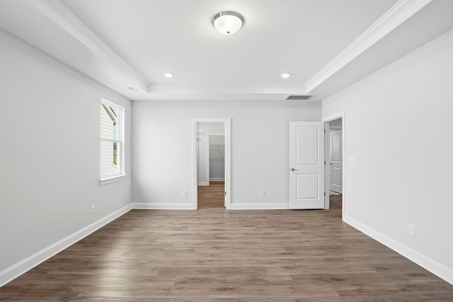 Spacious, unfurnished interior of a new home in Carrington, Stanley (Image 58). Spacious, unfurnished interior of a new home in Carrington, Stanley (Image 58).