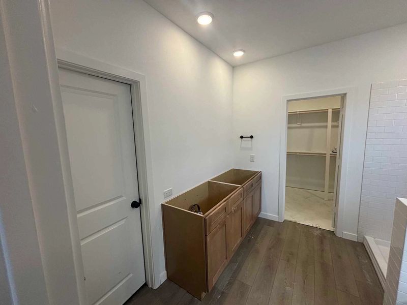 Primary Bathroom Construction Progress