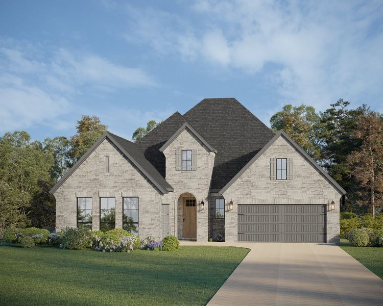 Plan 1631 Elevation H Plan 1631 Elevation H