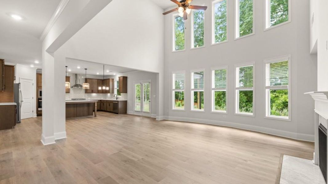 Spacious, unfurnished interior of a new home in Thalley Creek Estates, Cumming (Image 25). Spacious, unfurnished interior of a new home in Thalley Creek Estates, Cumming (Image 25).